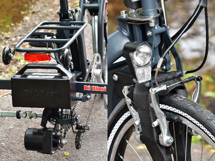 DDi Blasi Folding Disability Trike Tricyle R34 Fold Controls